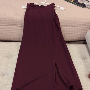 Tahari Deep Burgundy Top